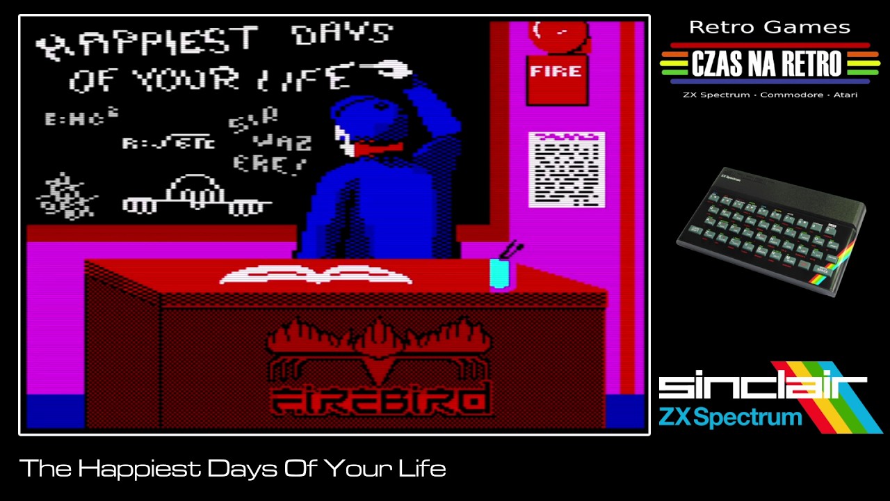 The Happiest Days Of Your Life (1986) - ZX Spectrum - YouTube