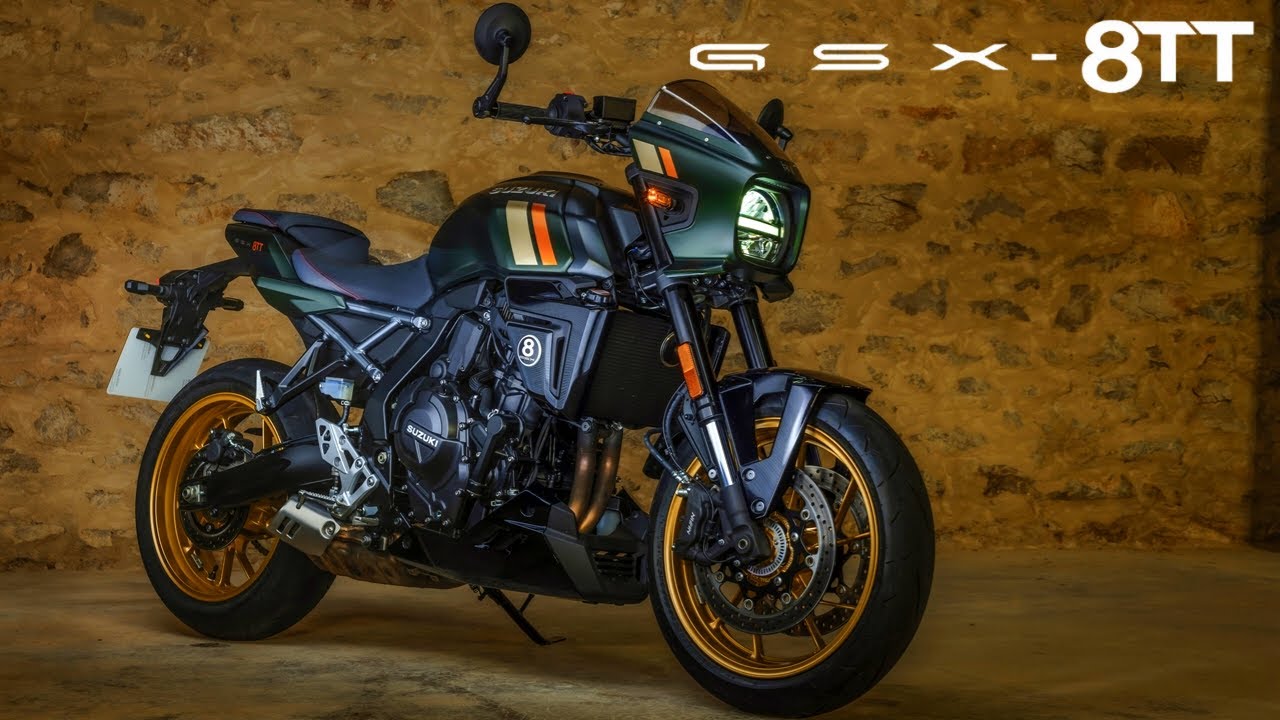 New 2025 Suzuki GSX-8TT (Pearl Mat Shadow Green) - The ULTIMATE