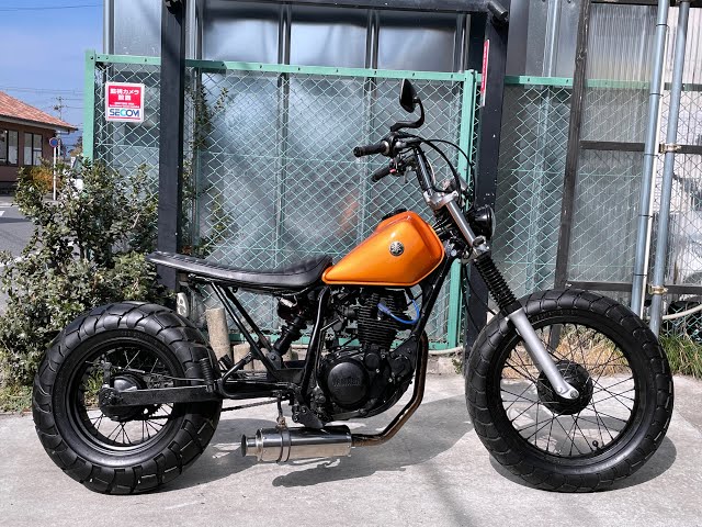 YAMAHA TW200 2JL - ヤマハ TW200 - 社外マフラー、ハリケーン製