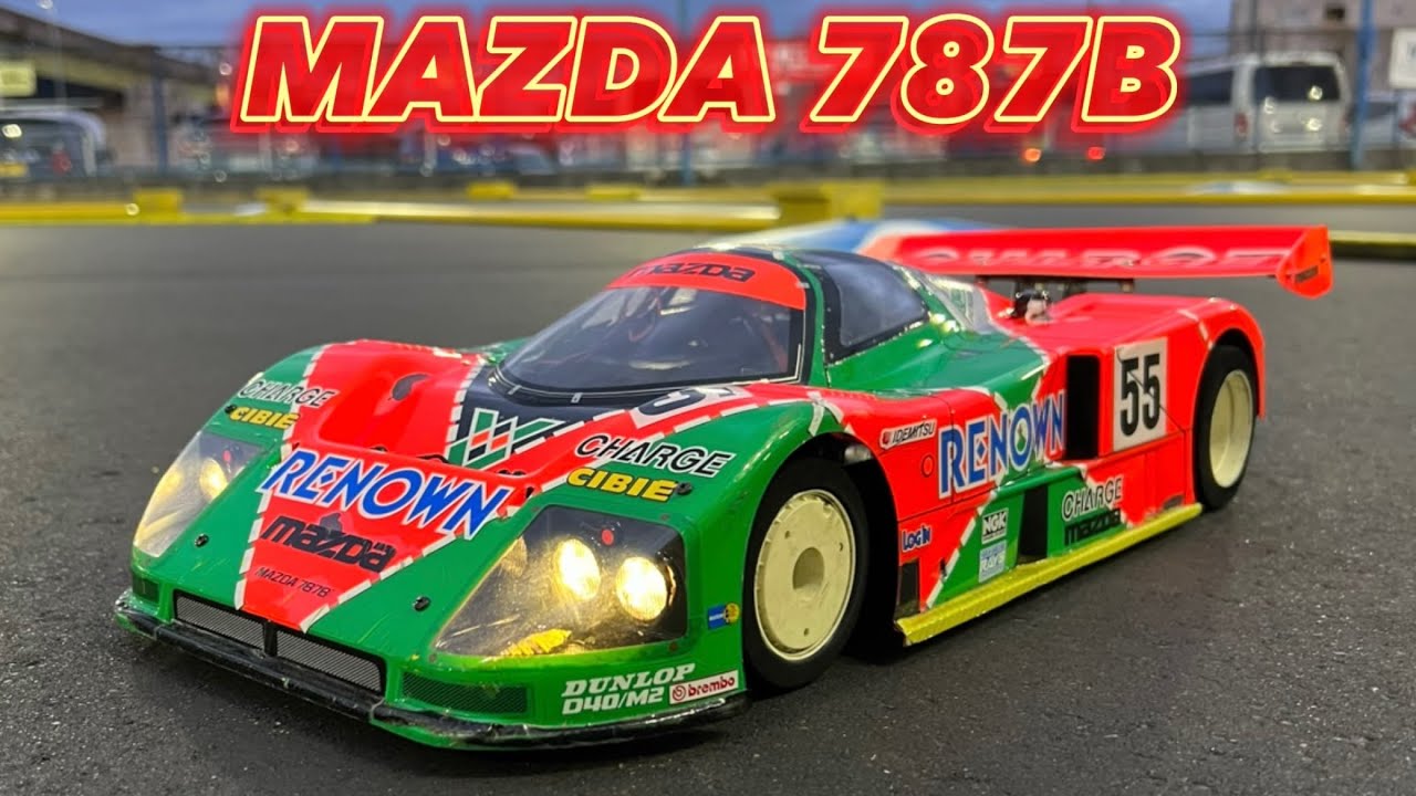 すだぴょんRCチャンネル タミヤCカー・マツダ787B 電飾＆サウンド