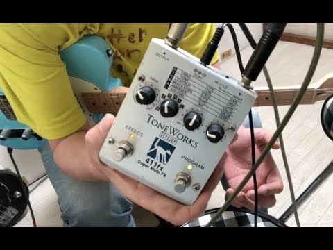 KORG TONE WORKS 411fx - Just try out the effects pedal series