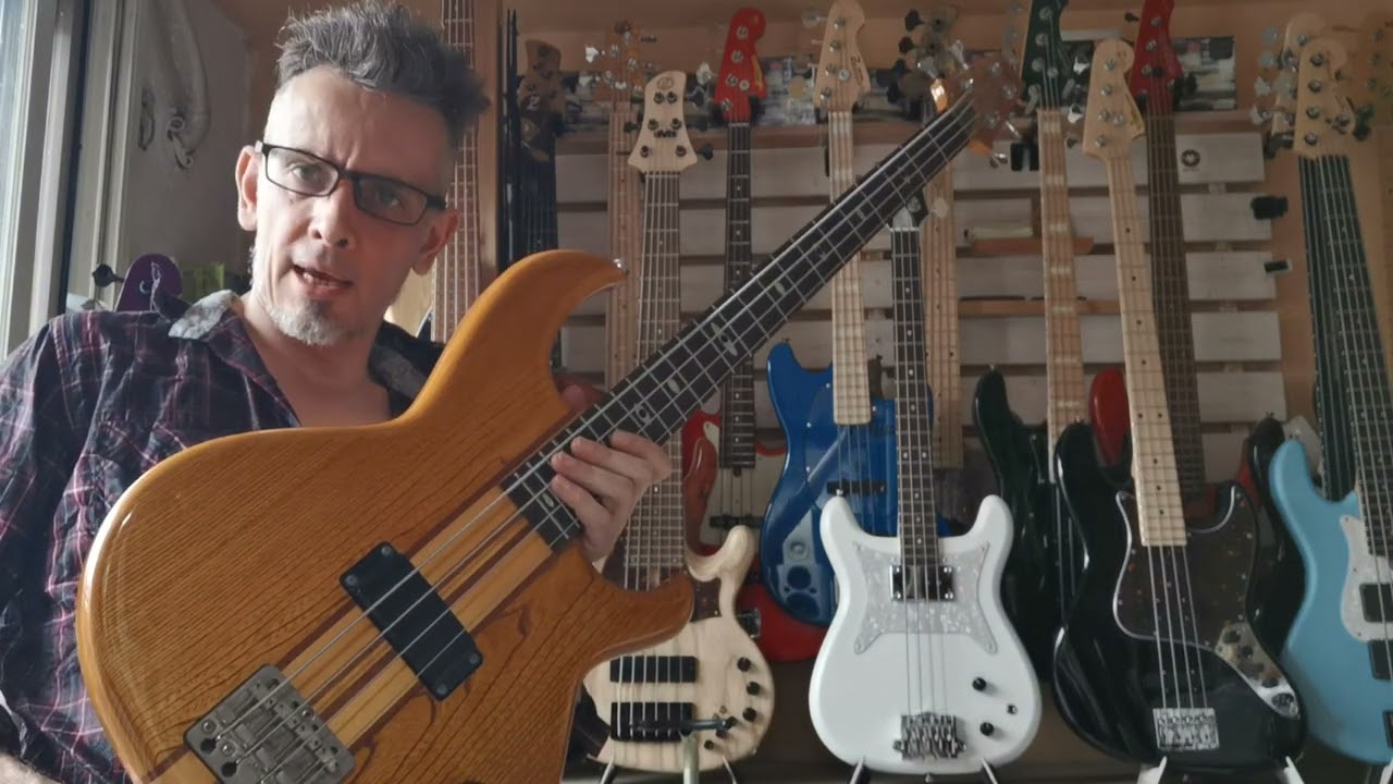 VINTAGE JAPANESE BASS GUITARS: Aria Pro II SB-R60 1980 Pre