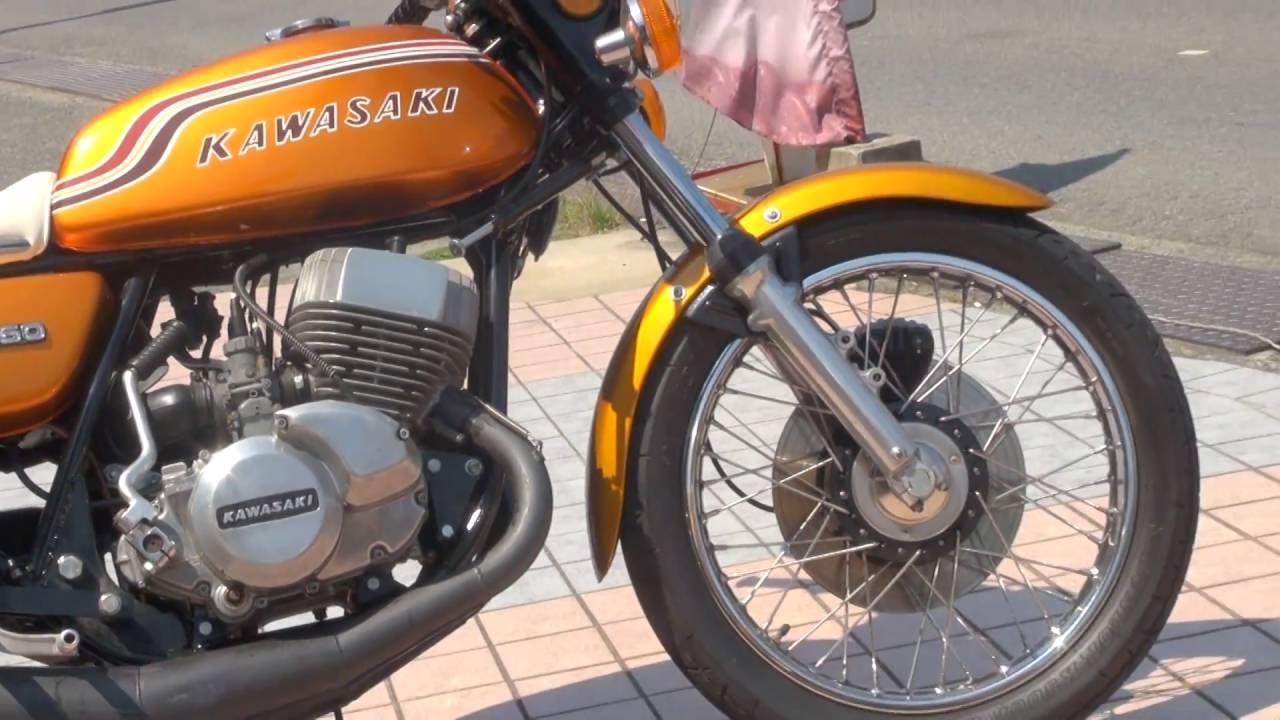 デンコーチャンバーサウンドを聞け 親子鷹 1971 KAWASAKI H2 750SS