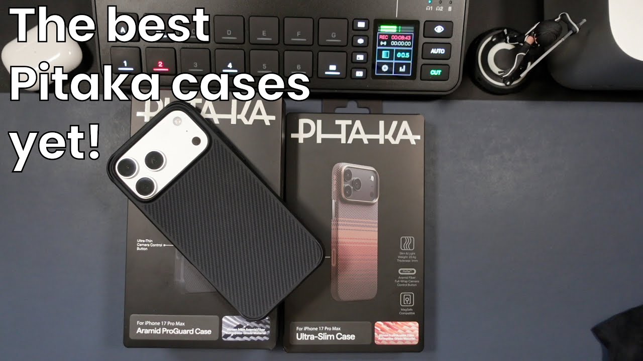 Pitaka iPhone 17 Pro Max Aramid ProGuard & Ultra Slim Cases! - YouTube