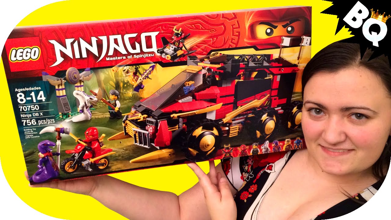 LEGO Ninjago Ninja DB X 70750 Build & Review - BrickQueen - YouTube