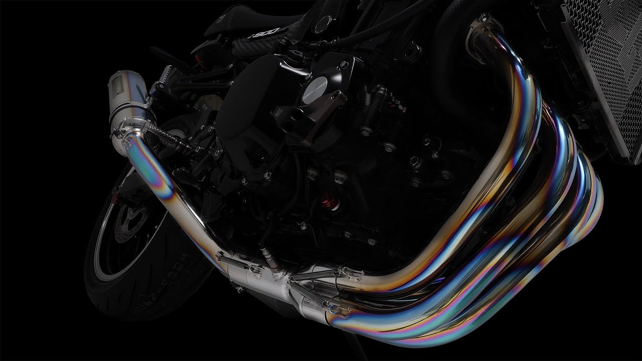 Z900RS 機械曲チタンサイクロンDuplexShooter マフラー音 - YouTube