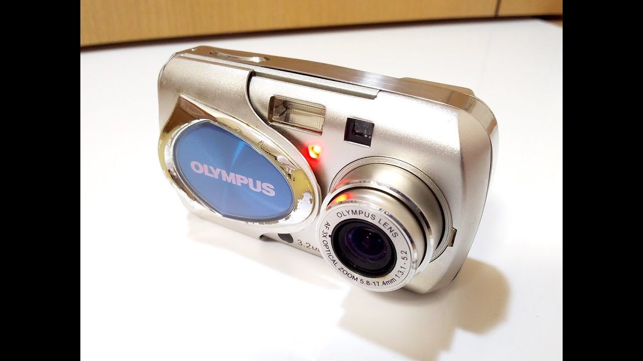 OLYMPUS μ-15 Mju DIGITAL Compact Camera - YouTube