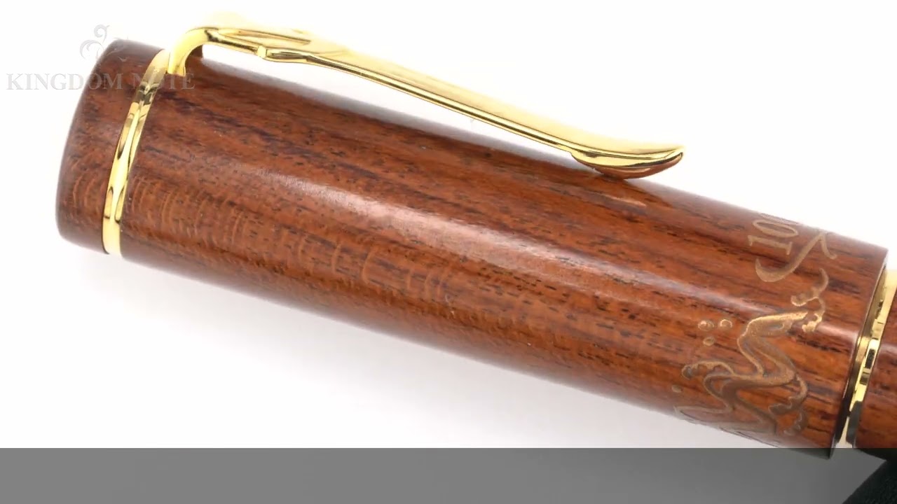 SAILOR セーラー 万年筆 創立100周年記念 島桑 中字 - YouTube