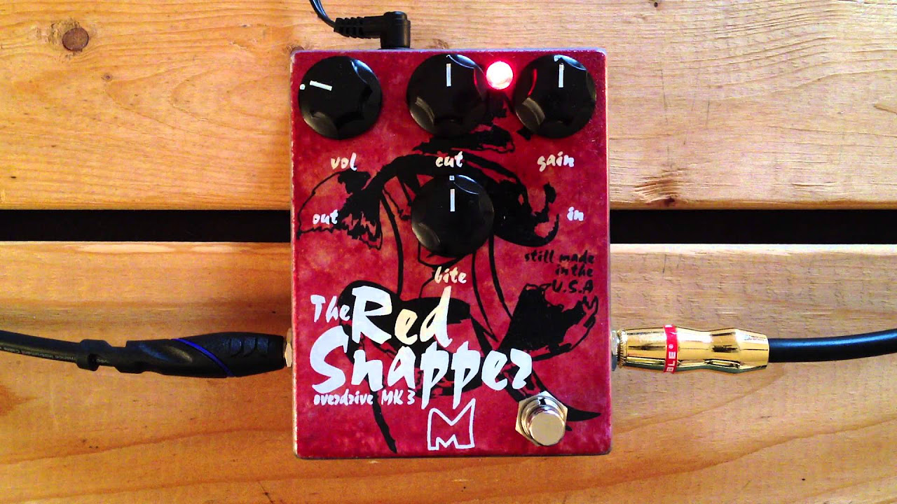 5 Minutes with the Menatone Red Snapper - Pedal Demo - YouTube