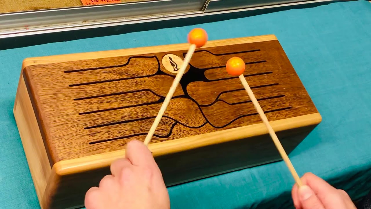 ウッドスリットドラム D Major scale 10 noteWOODPACK DRUM製 - ::民族