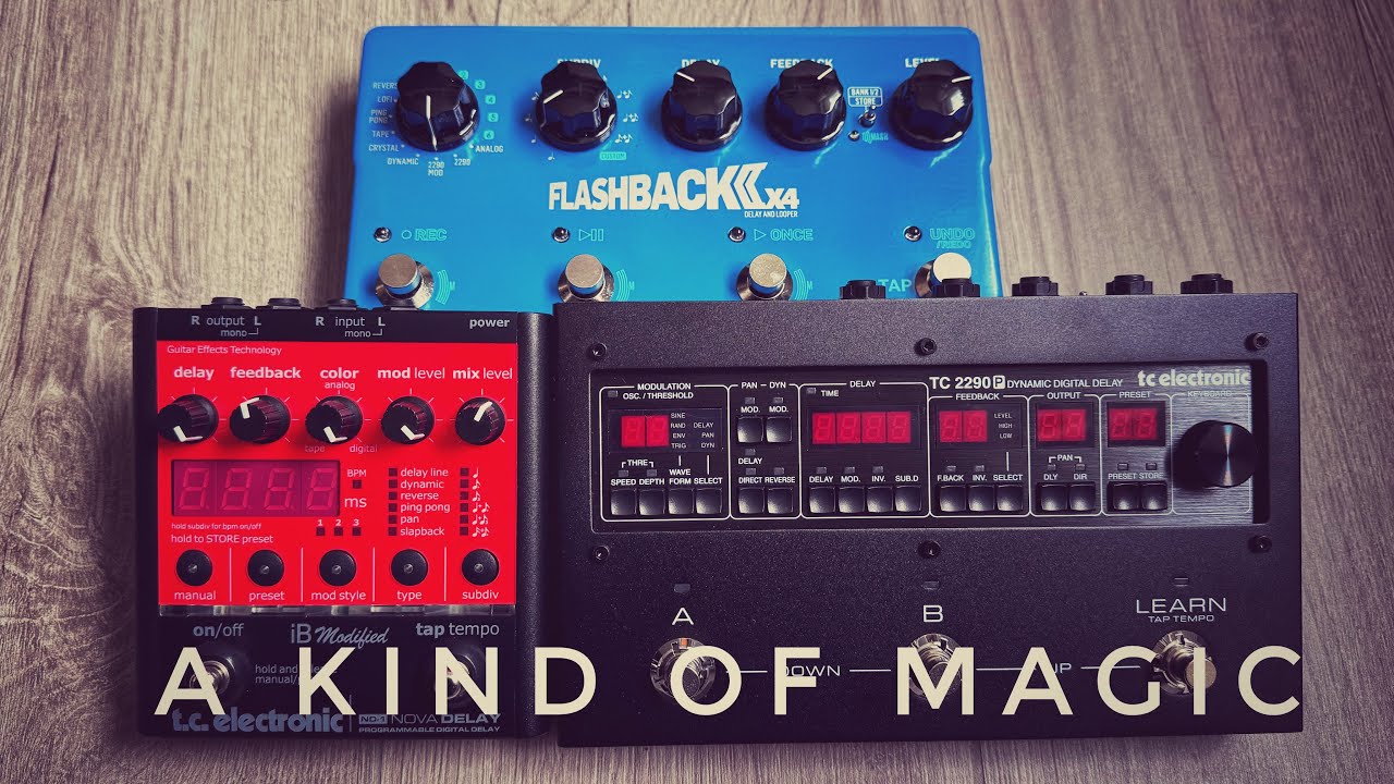 TC Electronic 2290 Variants: Nova Delay - 2290p - Flashback II