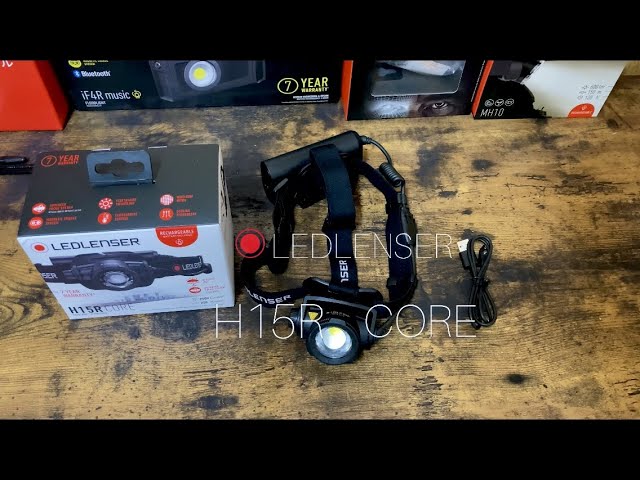 ledlenser New H series Core H15R Core - YouTube