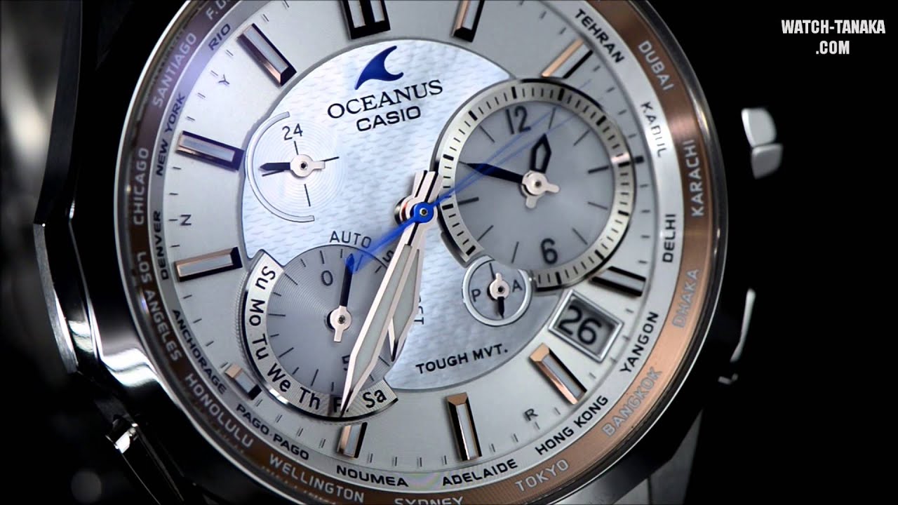 CASIO OCEANUS Manta OCW-S2400PG-7AJF カシオ オシアナス マンタ