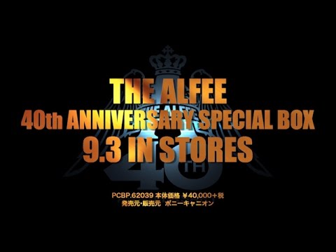 THE ALFEE 40th anniversary DVD 6巻セット The Alfee 40th