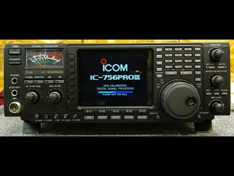 ICOM IC-756PRO3 no transmission at 7 MHz (repair) - YouTube