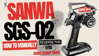 How to MANUALLY Reverse a Sanwa SGS-02 GYRO - YouTube
