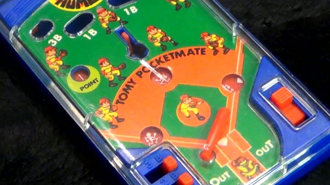 トミー ポケットメイト】 ベースボールゲーム S-A34 野球盤 ミニ 昭和