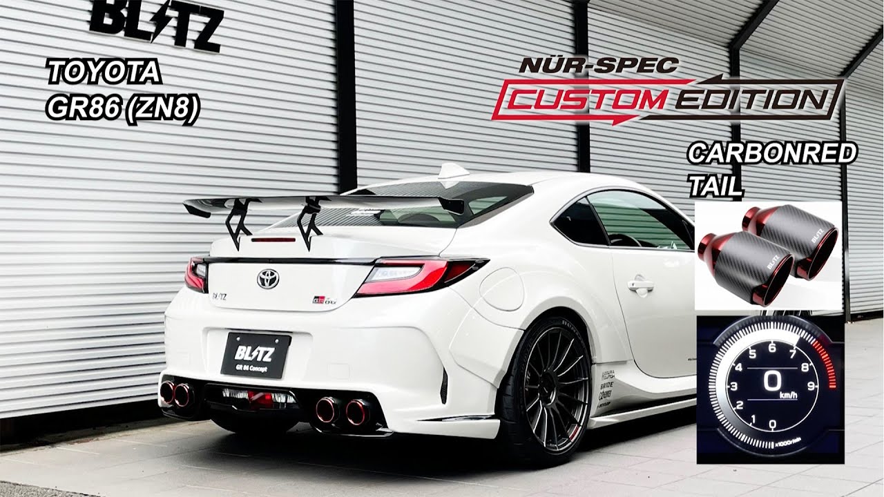 BLITZ / NUR-SPEC CUSTOM EDITION Quad Model ZN8 GR86・ZD8 BRZ
