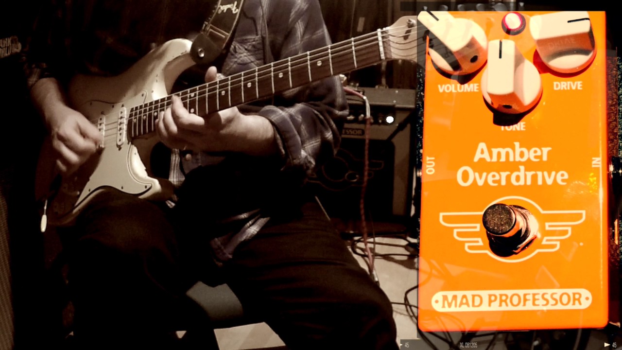 Mad Professor Amber Overdrive demo by Jarmo Hynninen - YouTube