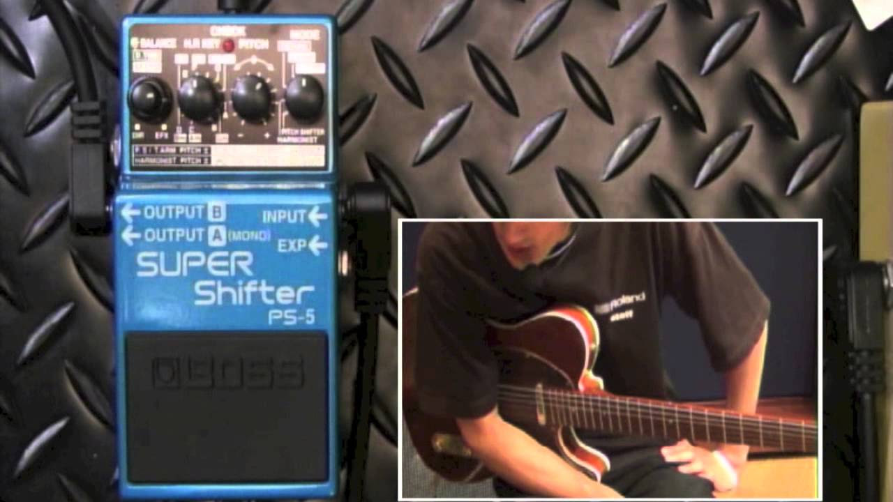 試奏動画】BOSS PS-5 Super Shifter【BOSS COMPACT PEDAL 100th