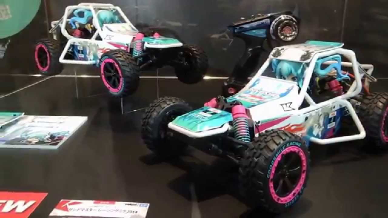 京商 初音ミクRC 限定2000台 SANDMASTER - YouTube