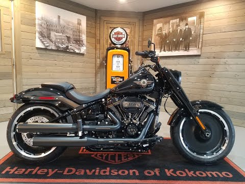 2020 Harley-Davidson Fat Boy 30th Anniversary FLFBSANV-Vivid Black