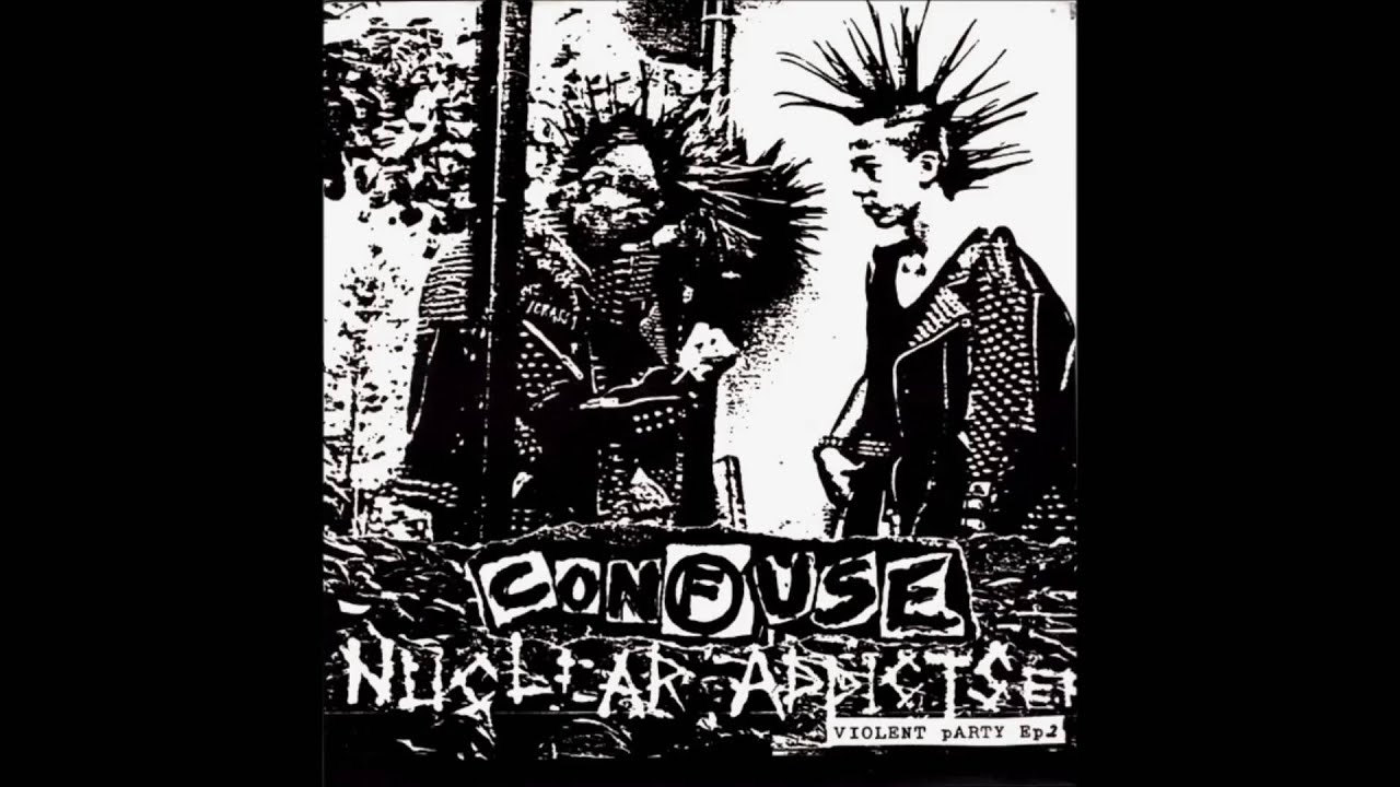 CONFUSE - Nuclear Addicts E.P. (Japan Orig.FLEXI)