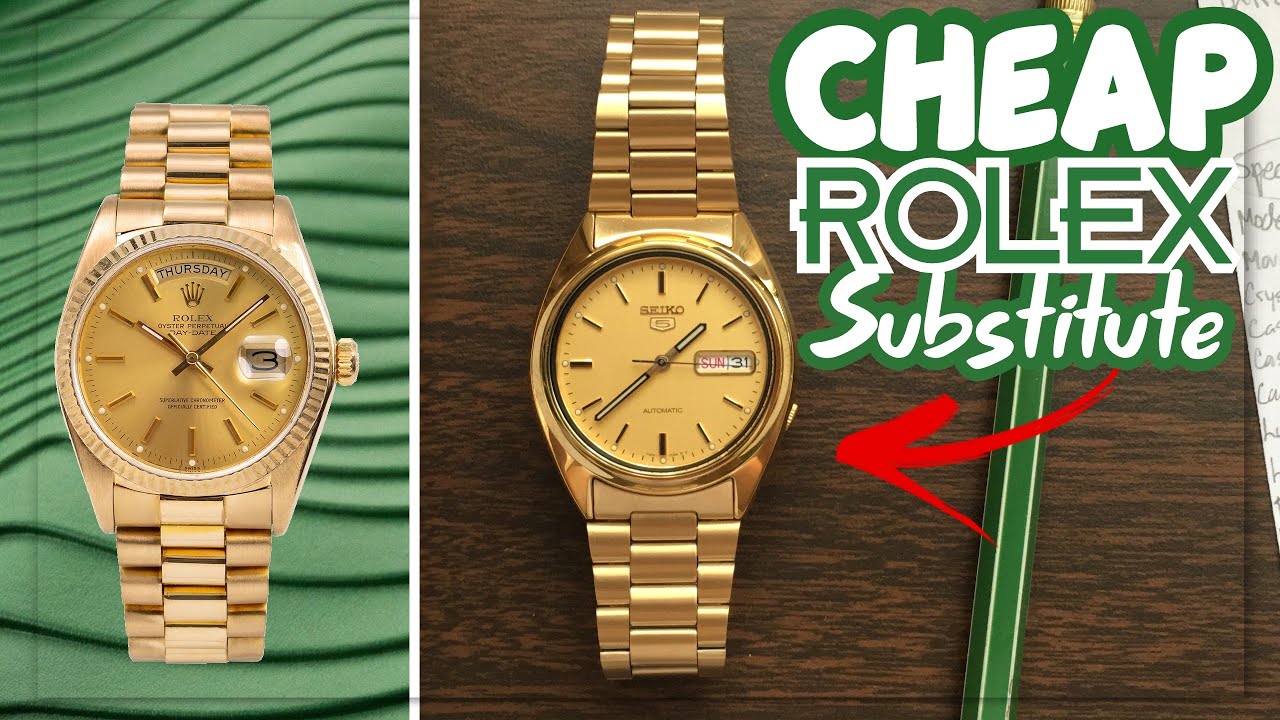 Seiko 5 Gold (SNXL72) Full Review | Super Cheap Rolex Day-Date