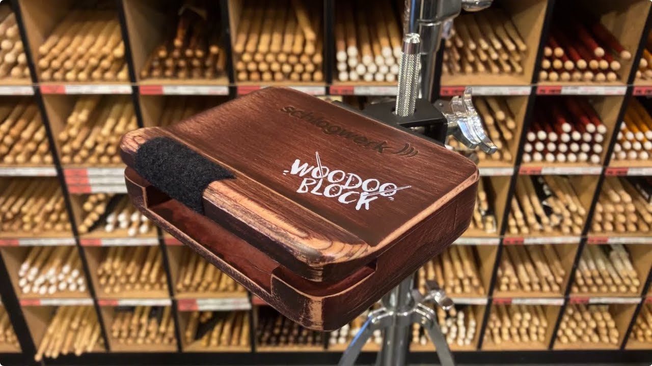 Schlagwerk Woodoo Block High SR-WOB13 2種類の音が出るウッド