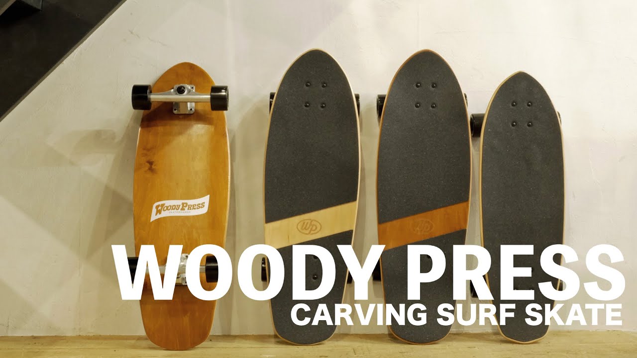 トレーニングの為のスケートボードWOODY PRESS | スノーボードショップ