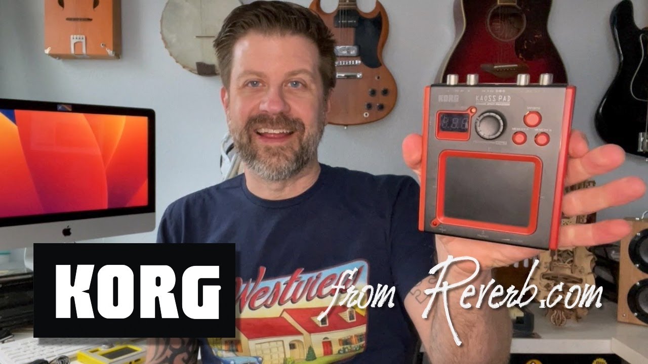 Cool Find: KORG Mini-KP Kaoss Pad (from Reverb.com) - YouTube