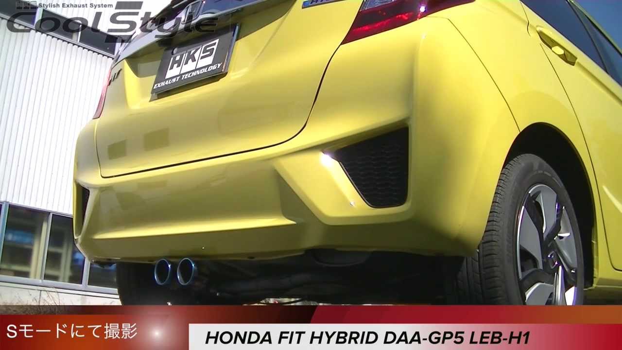 HONDA FIT GP5/GK5/GK3 HKS Cool Style - YouTube