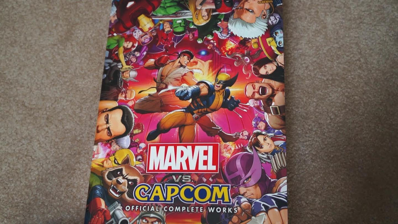 Art Book Review-Marvel vs. Capcom: Official Complete Works - YouTube