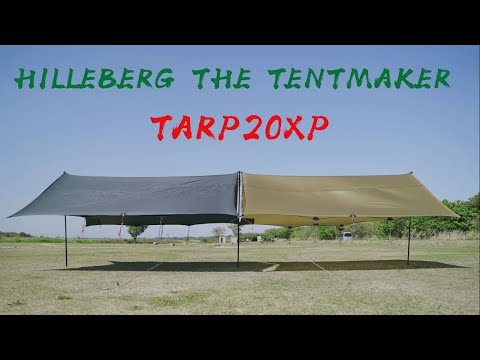 Tarp Setup] HILLEBERG TARP20XP (Hilleberg Tarp 20) 4 Ways to Set