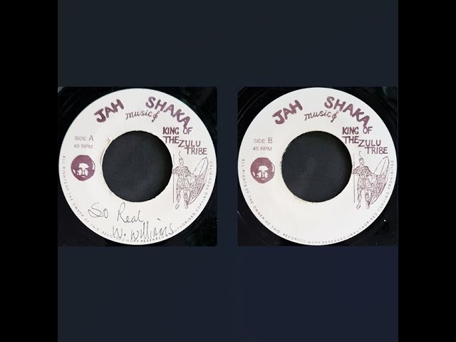 Willie Williams - So Real & Dub (Jah Shaka Music 1992) - YouTube