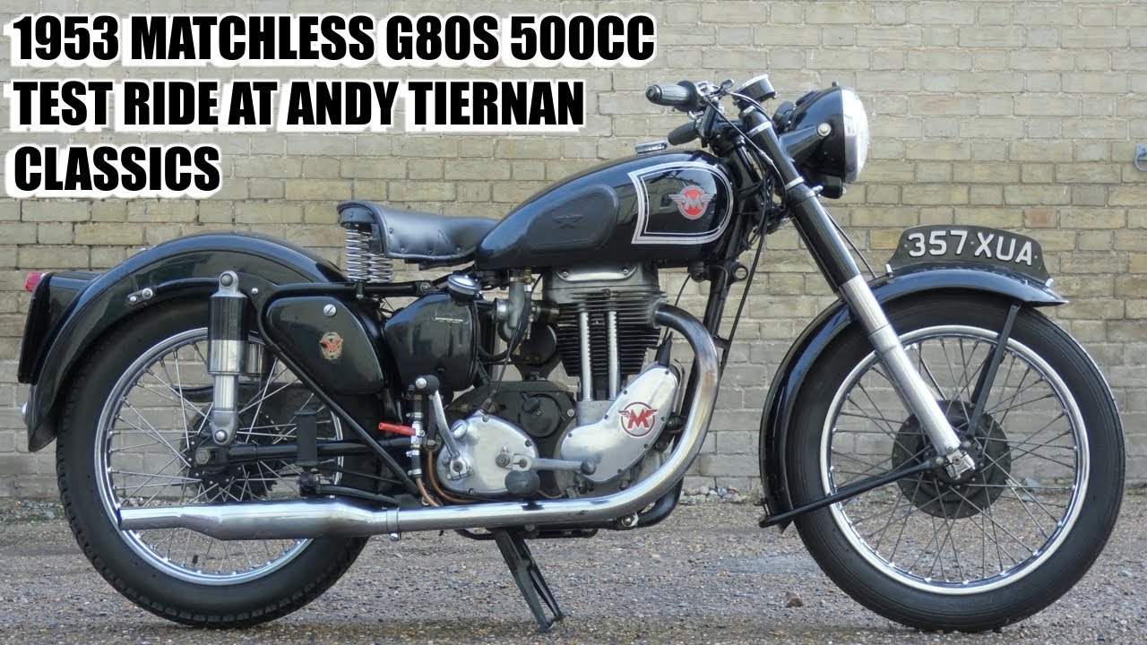 1953 Matchless G80S 500cc at Andy Tiernan Classics #09404MCH - YouTube