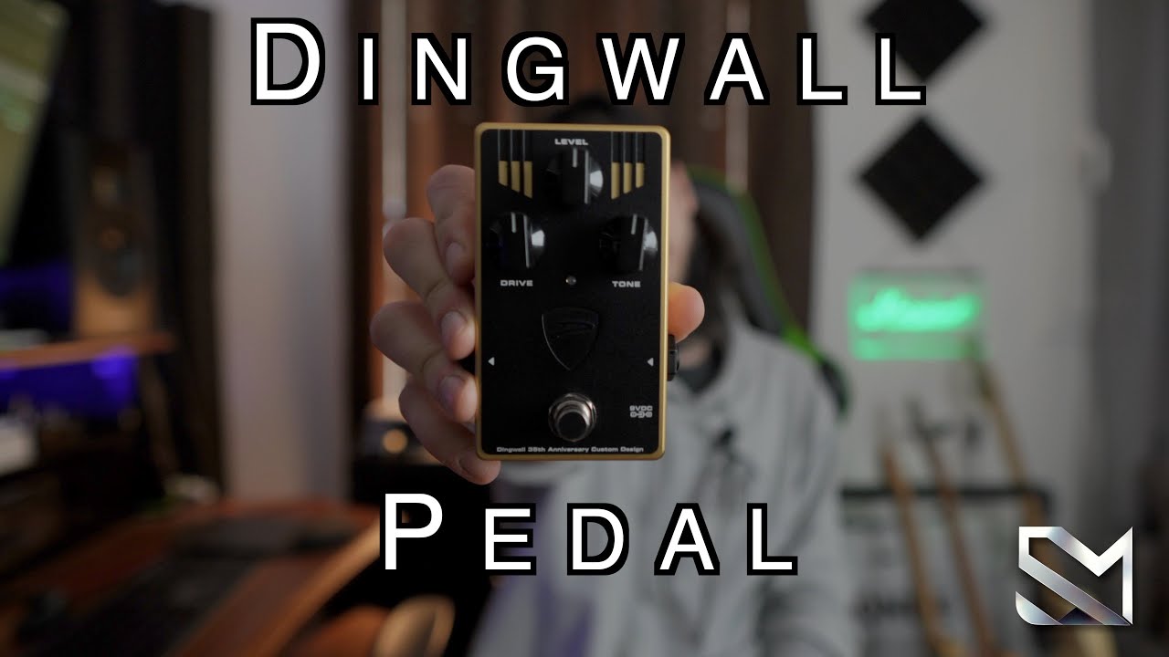 DINGWALL x DARKGLASS PEDAL 35TH ANNIVERSARY - YouTube