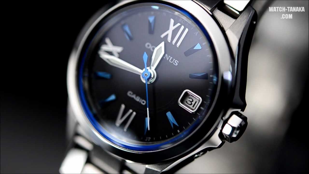 CASIO OCEANUS OCW-70J-1AJF カシオ オシアナス レディース - YouTube
