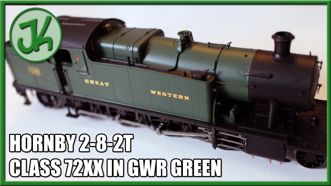 Hornby 2-8-2T Class 72XX in GWR Green - R3225 - Unboxing and