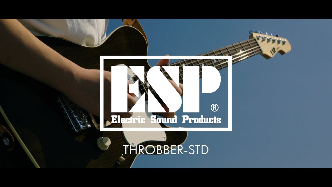 ESP Guitars: ESP THROBBER-STD - YouTube