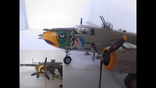 Afterbuild review of the 1/48 Scale B 25J Mitchell Model Kits from