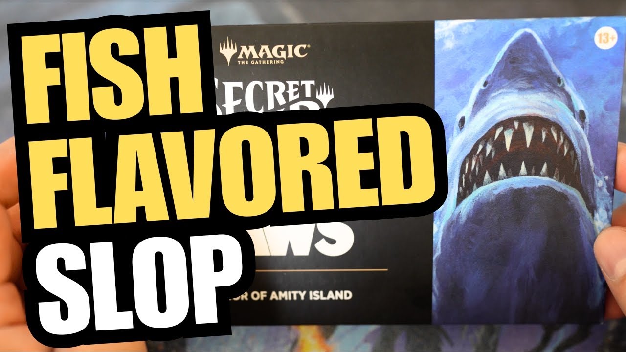 Secret Lair Drop Jaws Terror Of Amity Island - YouTube