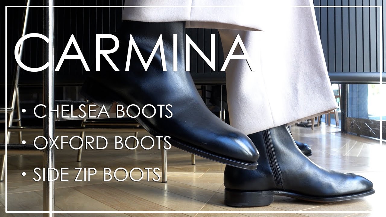 メンズブーツ3種類登場 - サイドゴアか？レースアップか？ジッパーか