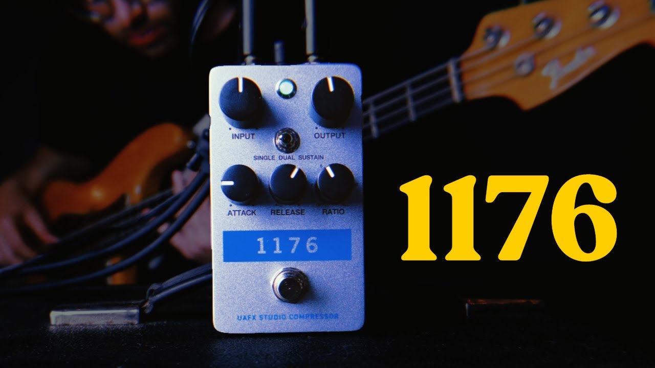 1176 Studio Compressor Pedal – Universal Audio