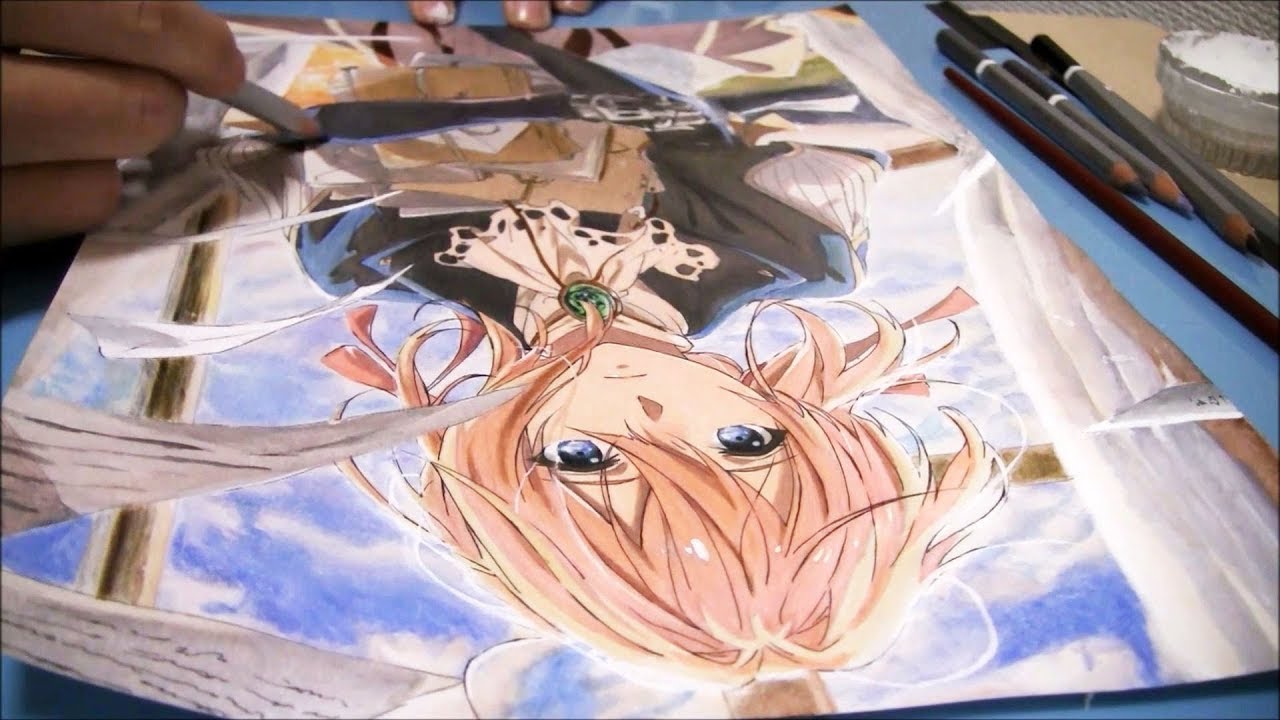 模写 ヴァイオレット・エヴァーガーデン - YouTube