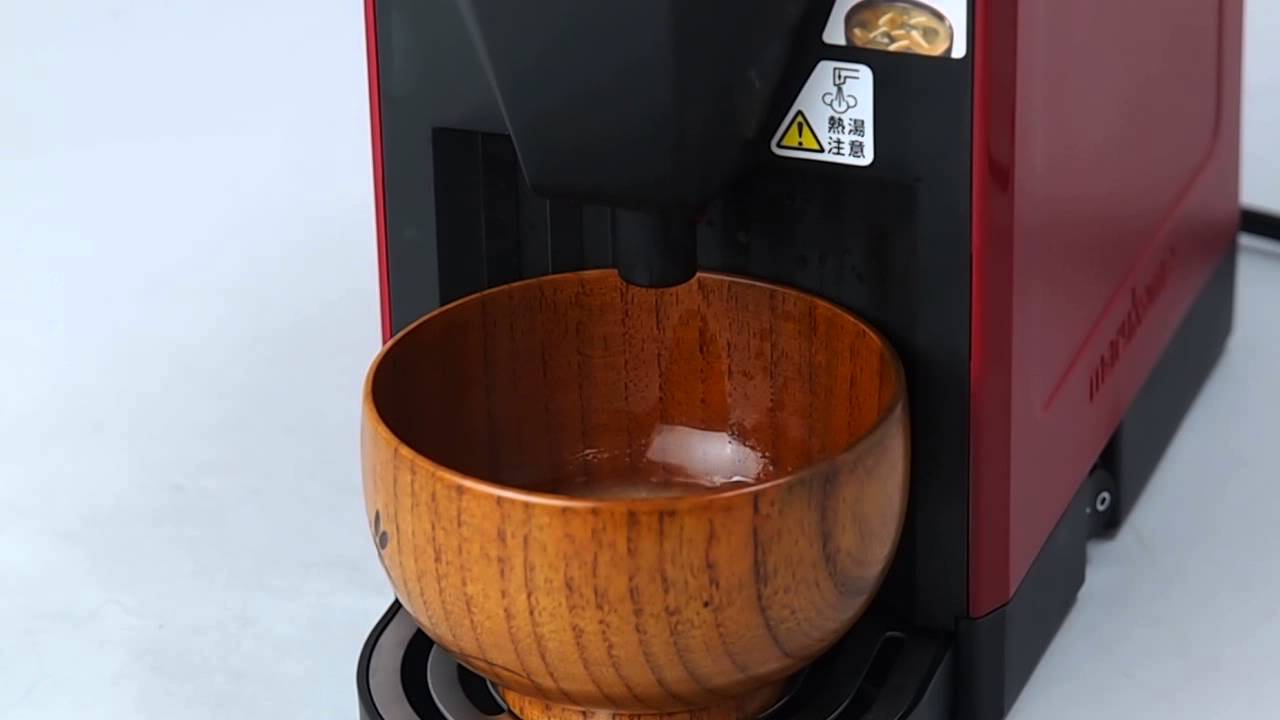 みそ汁サーバー「椀ショット極」レビュー動画 - YouTube
