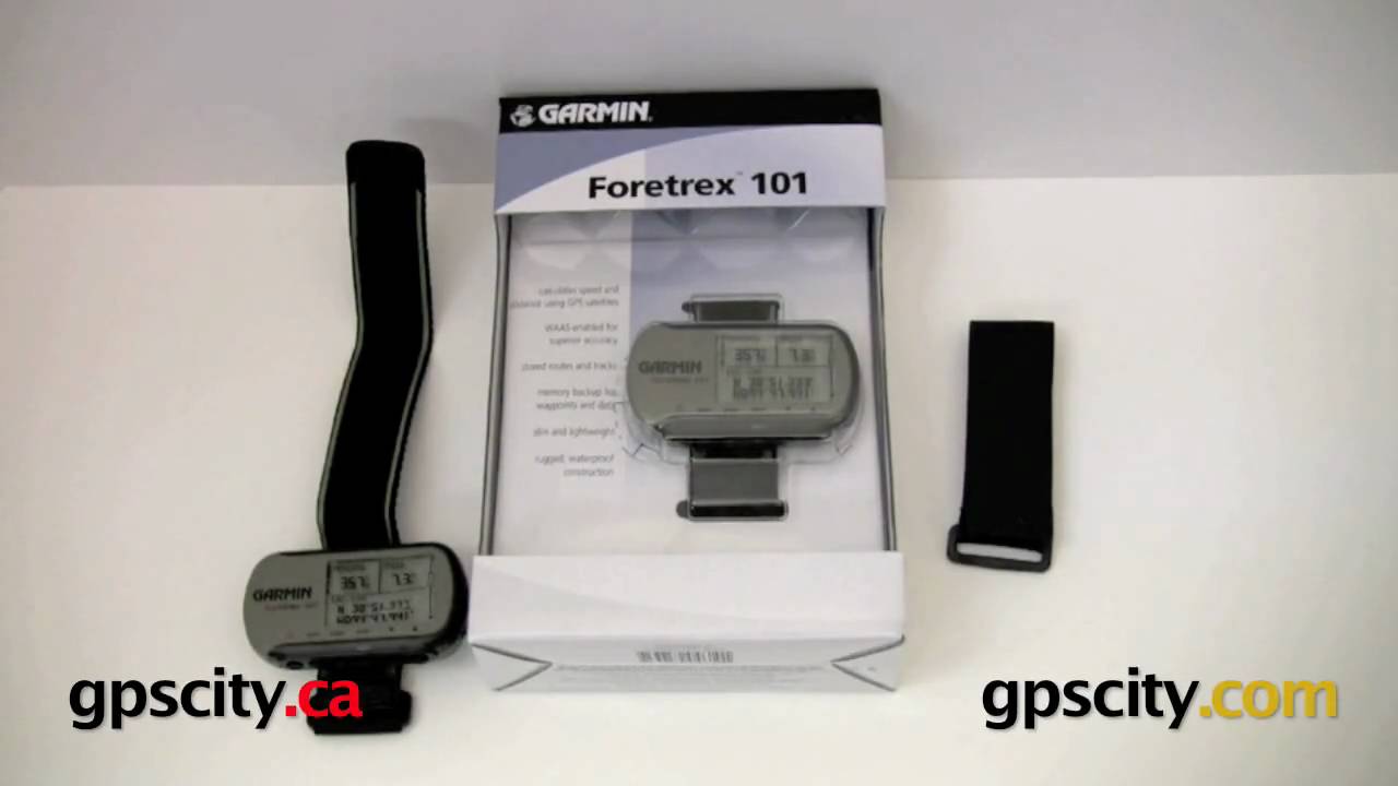 Garmin Foretrex 101: In the Box @ gpscity.com - YouTube