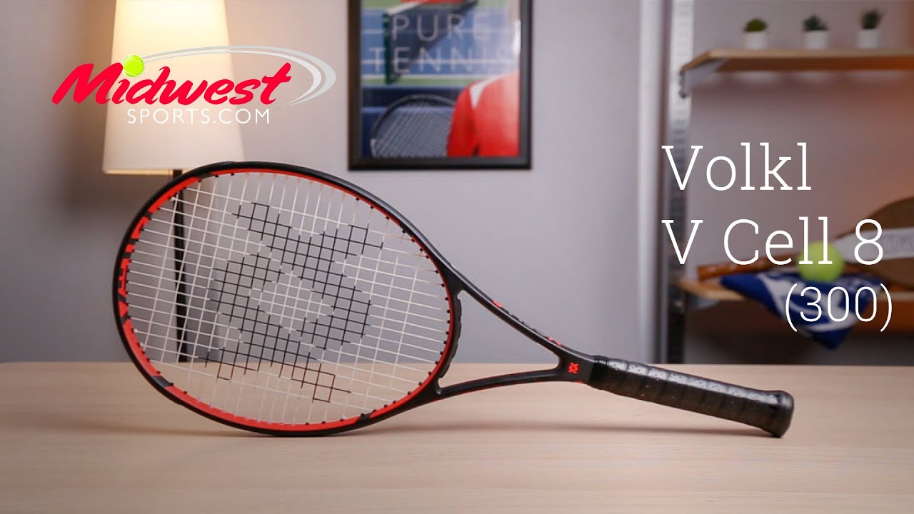 Volkl V Cell 8 (300G) Tennis Racquet Review | Midwest Sports - YouTube
