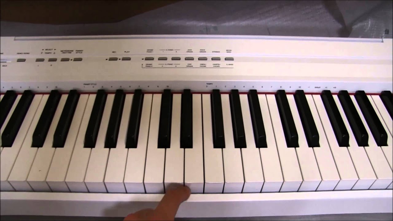 電子ピアノを買った YAMAHA P-105が凄い！ - YouTube