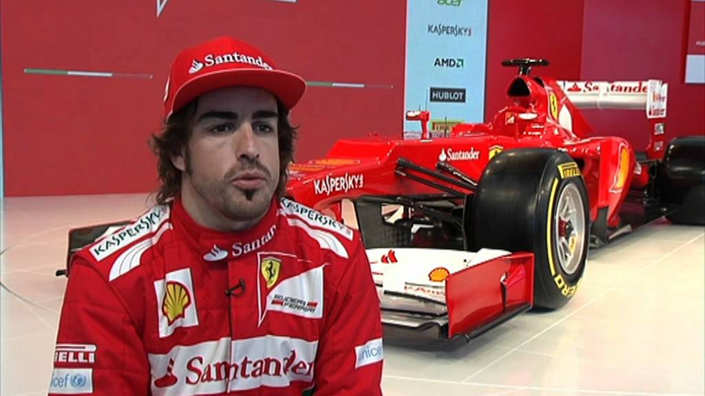 フェルナンド・アロンソ：フェラーリ F2012 インタビュー - YouTube